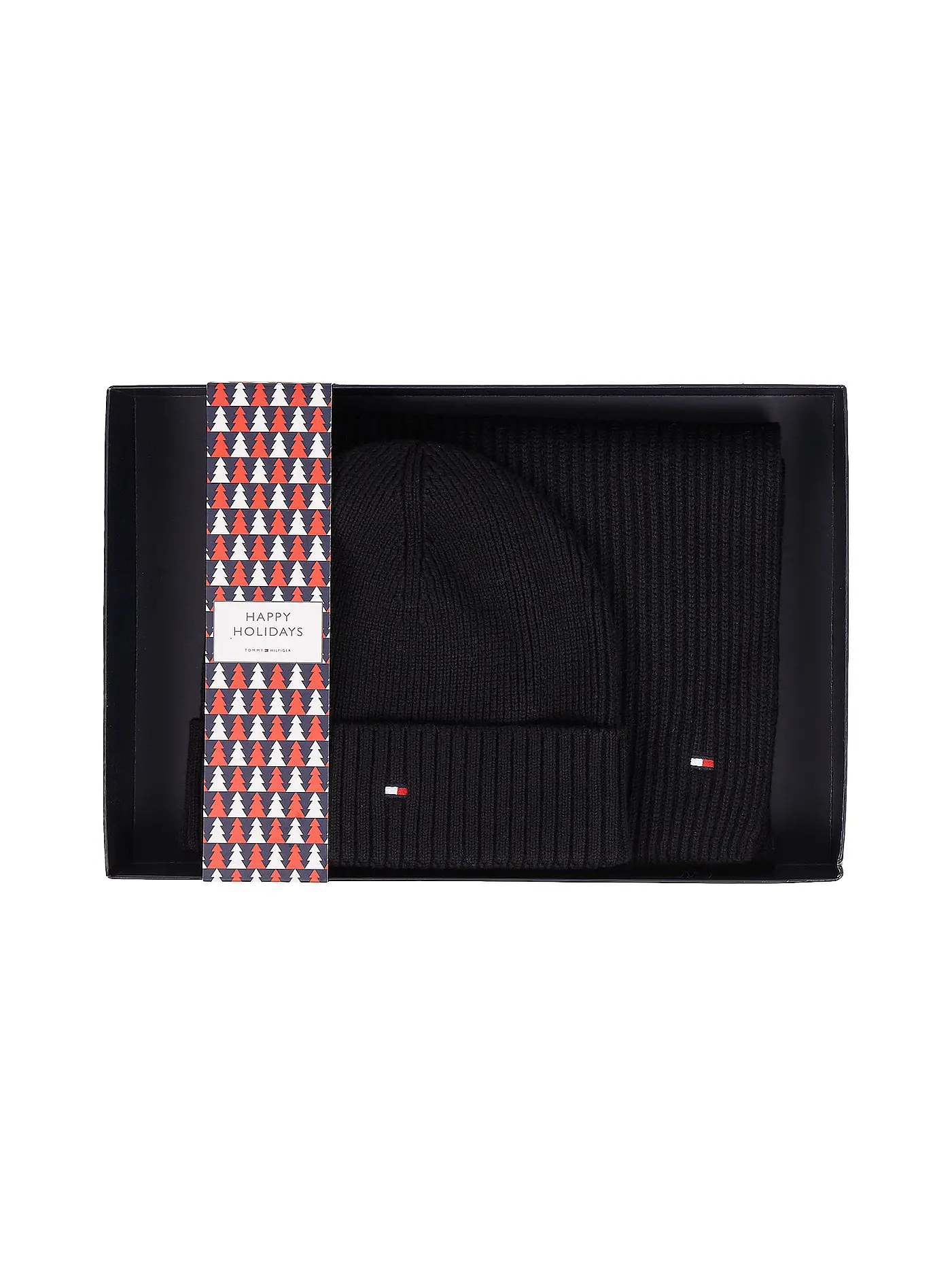 TOMMY HILFIGER | Geschenkset Mütze und Schal | 